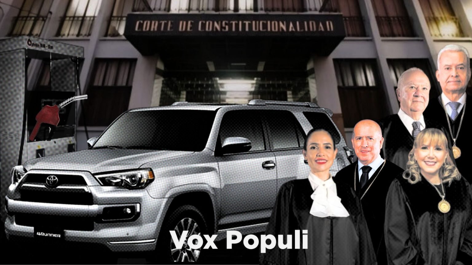 Cada magistrado de la CC gasta Q8 mil al mes en combustible