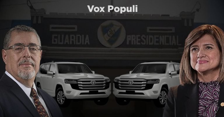 Bernardo Arévalo y Karin Herrera estrenarán camionetas blindadas valoradas en Q1.3 millones cada una