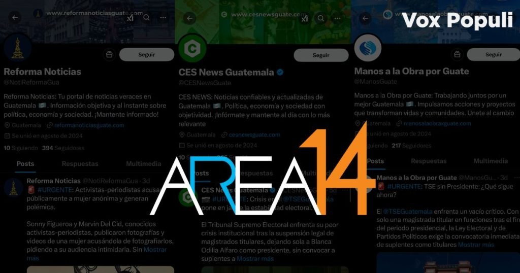 Área 14, una empresa que fabrica falsos medios de comunicación