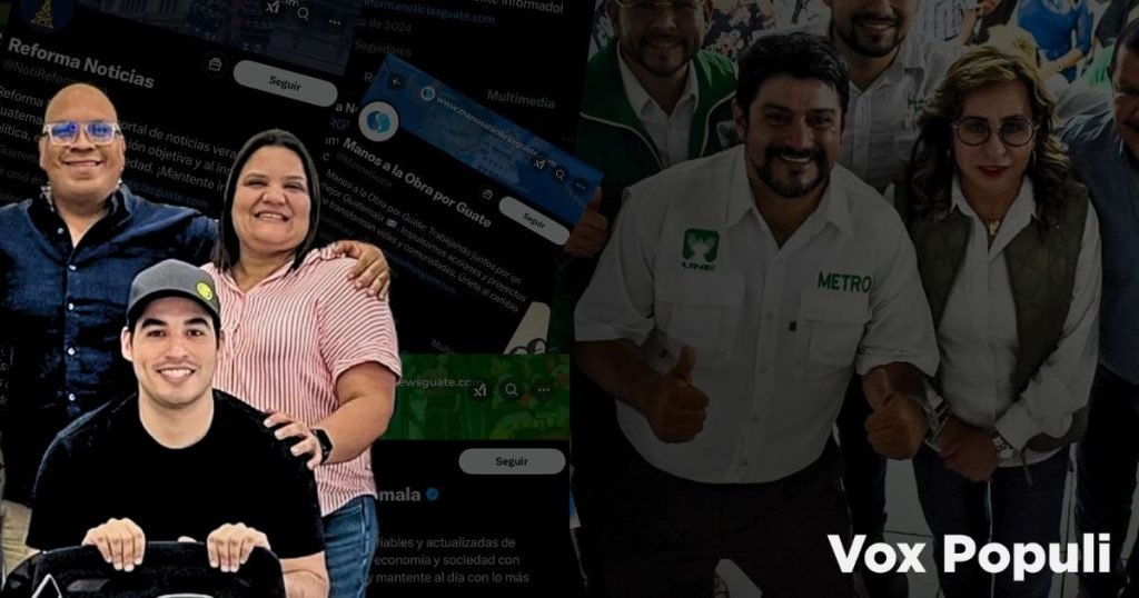 Hermanos Mansilla Ghinatti: de dirigir campaña de Sandra Torres a crear falsos medios