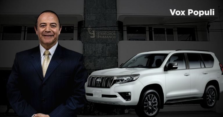 Escudo de lujo: blindaje de Q432 mil al carro del PDH