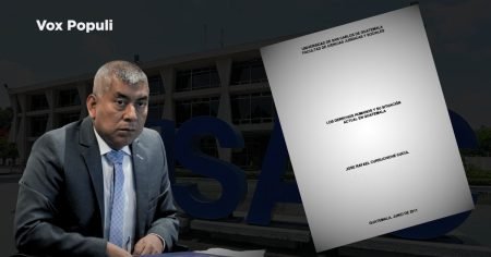 Rafael Curruchiche y su tesis sobre los derechos humanos