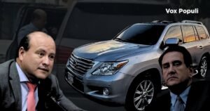 La Lexus blindada de Cristián Álvarez y la sombra de Gustavo Alejos