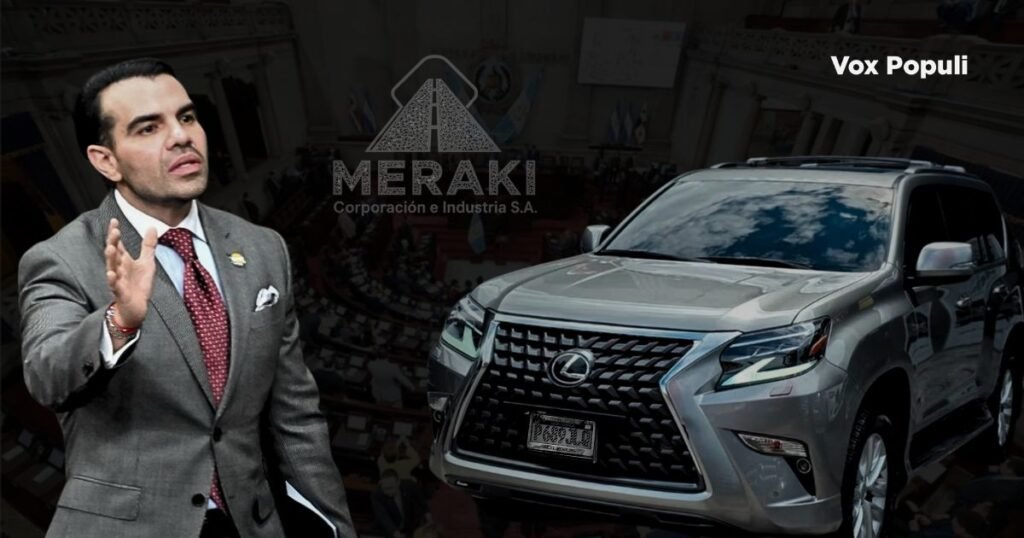 Contratista del Estado le da camioneta Lexus a diputado de Creo, José Pablo Mendoza Franco